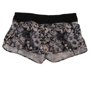 Running Shorts Floral Printed Womens Size XL